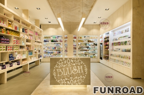 Large Retail Cosmetic Showcase for Makeup Store