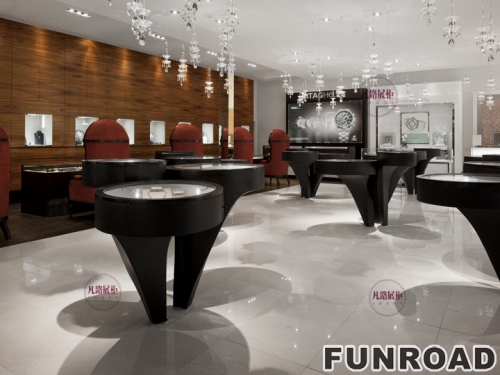High-end Jewelry Showcase for Jewellery Shop Decor