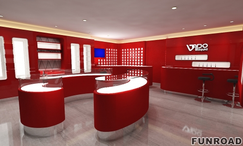 electronic cigarette showcase cigarette electronic display vape cigar & electronic shop