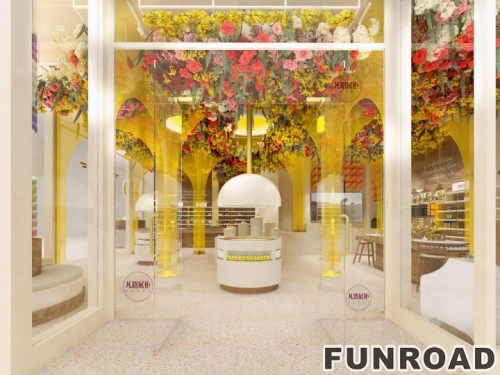 Nice Cosmetic store Showcase interior design