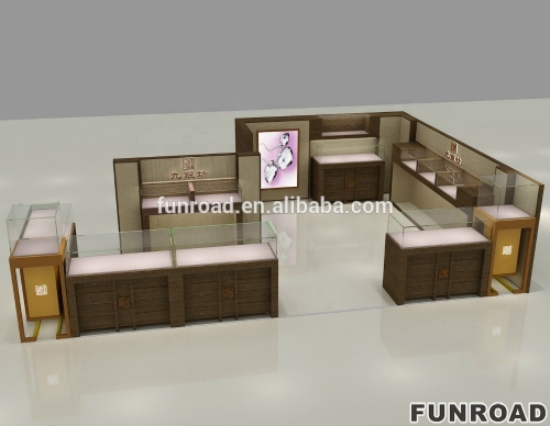 For Shop Decoration Jewelry Display Kiosk