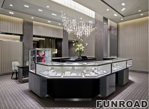 High Quality Jewelry Display Cabinet for Retail Store