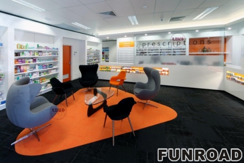 Customized Drug Store Showcase for Pharmacy Shop Decoration