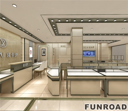 Modern Showcase Furniture for Jewelry Store | Funroadisplay
