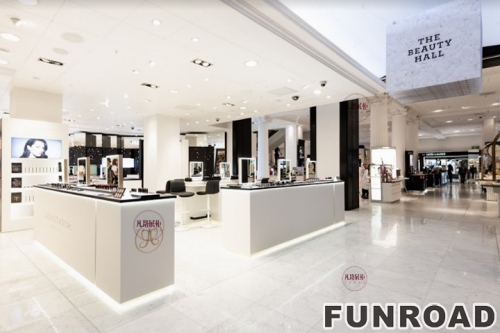 High end cosmetic shop display interior  design