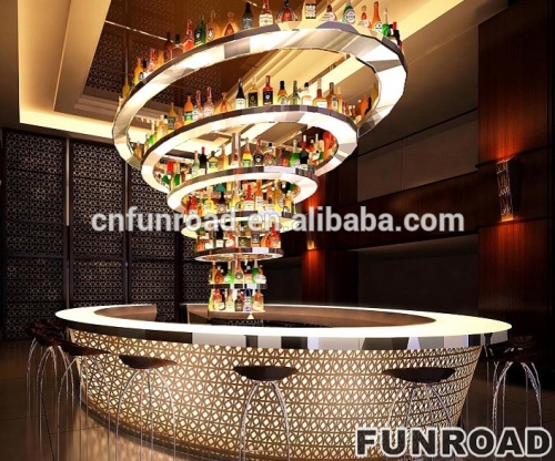 factory price wooden bar counter designs, home and night club bar counter, led bar counter for sale 