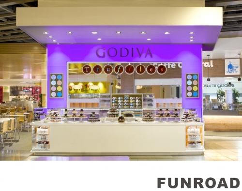 Commercial retail furniture mall food kiosk design | nuts kiosk | sweet candy kiosk for sale 