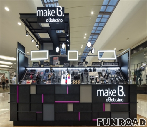 2019 Quality Makeup Shop Counter Top Display / Cosmetic Store Design for Shop 