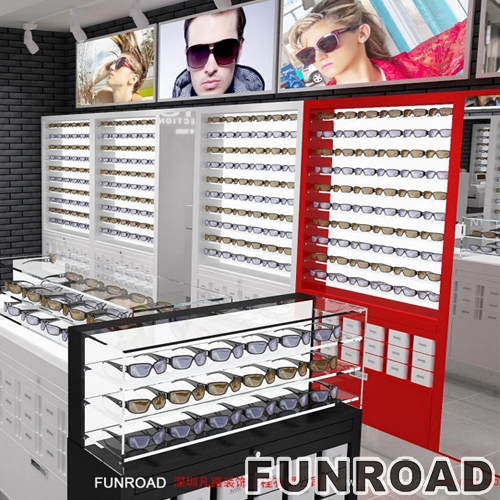 NYS Sunglasses Display Cabinet Optical Shop Furniture for Eyewear Store