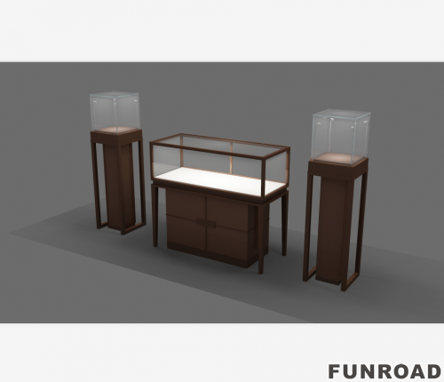 High-end Jewelry Showcase Counter for Brand Store Furniture Decor