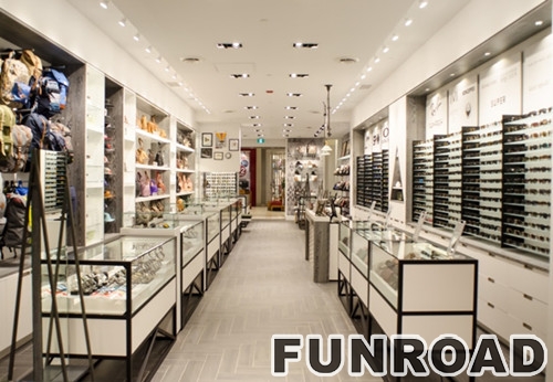 Bespoke Luxury Sunglasses Display Shelves for Optical Store Design
