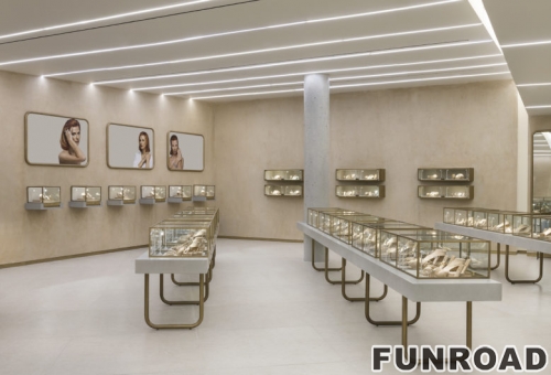 Modern Jewelry showroom interior design