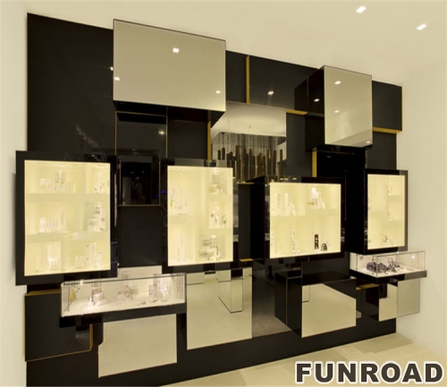 Fashionable wooden  display showcase for sale 