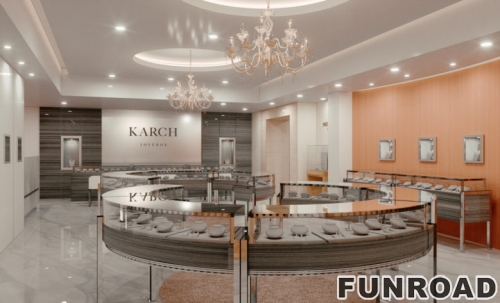 OEM modern jewelry store interior design