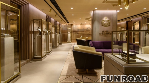 Jewelry showroom furniture design