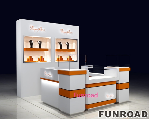 OEM Mall Jewelry Kiosk Design For Jewelry Store