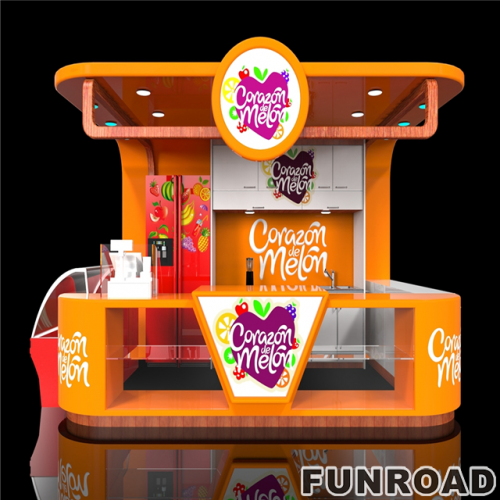 Portable beverage/coffee/juice bar/ice cream shop kiosk counters and furnitures