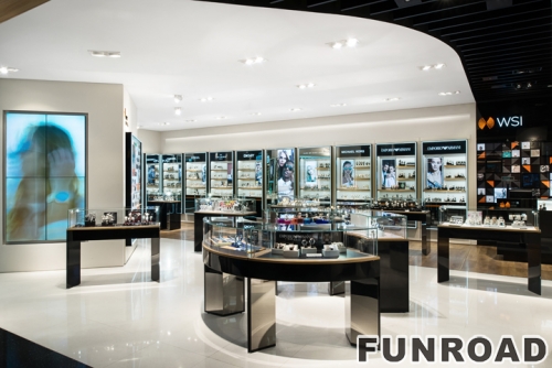 High-end jewelry store design and customization