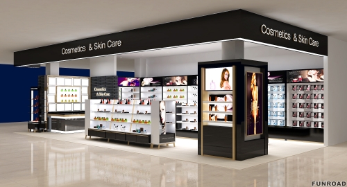 Factory Custom Modern Luxury Cosmetic Store Design