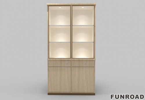 Jewelry Display Cabinet Wooden Design Display Shelves For Sale 