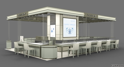 Jewelry kiosk design and customization