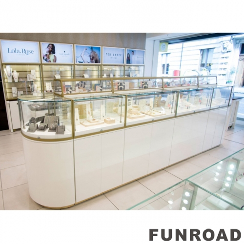 High End Display Counter  Retail Jewelry Display Showcase For Jewelry Store 