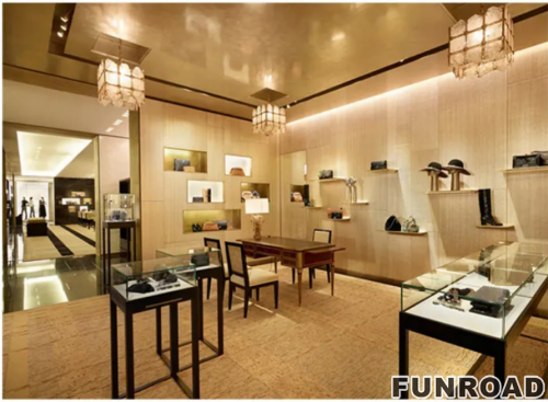 Jewellery Shop Display Cabinet Watch Pedestal Stand Boutique Saloon Store Furniture Jewelry Glass Vitrine