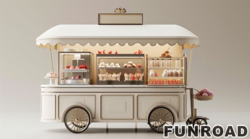 Customized Modern LED Lighting Candy Store Decoration Unique Food Kiosk Design for Showroom Retail Store Sale