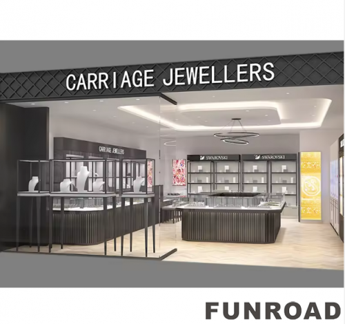 Funroad Custom Jewelry Wall Cabinet Display Decorations for the Shop