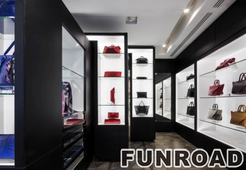 Retail Handbag Display Showcase for Woman’s Store Interior Decoration