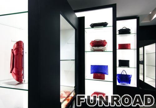 Retail Handbag Display Showcase for Woman’s Store Interior Decoration