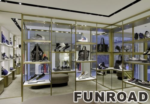 Retail handbag displays and fixtures for shopping mall for hot sale