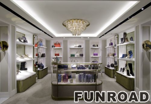 Retail handbag displays and fixtures for shopping mall for hot sale