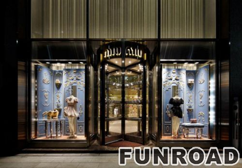 Latest Handbag Display Showcase for MIUMIU Handbag Store Decor