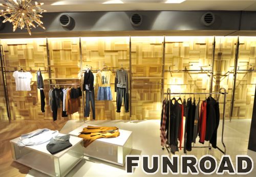 New Retail Showcase Cabinet for Clothing Store Decoration