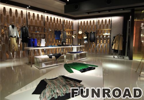 New Retail Showcase Cabinet for Clothing Store Decoration