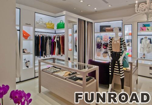 Customized Clothing Display Case for Shop Interior Decoration