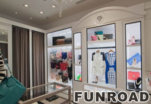 Customized Clothing Display Case for Shop Interior Decoration