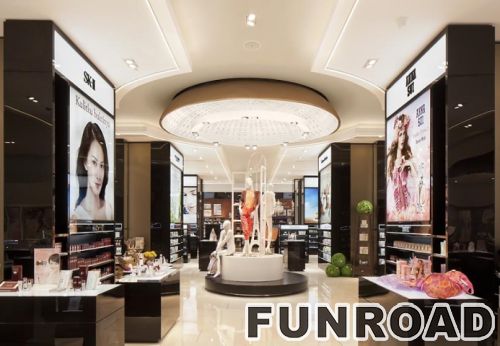 Fashion New Design Shopping Mall Cosmetic Display Showcase