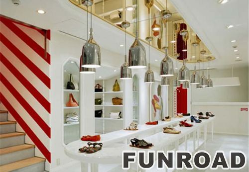 Fashion Retail Display Showcase Furniture for Brand Shoes Store