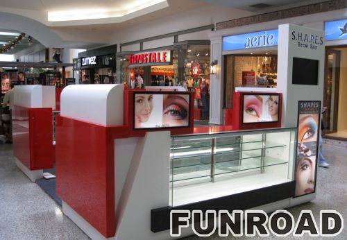 Retail Brow Salon Display Showcase for Beauty Store