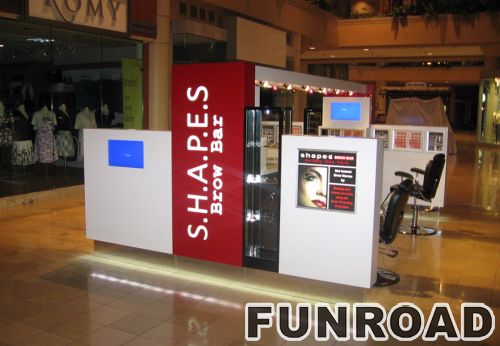 Retail Brow Salon Display Showcase for Beauty Store