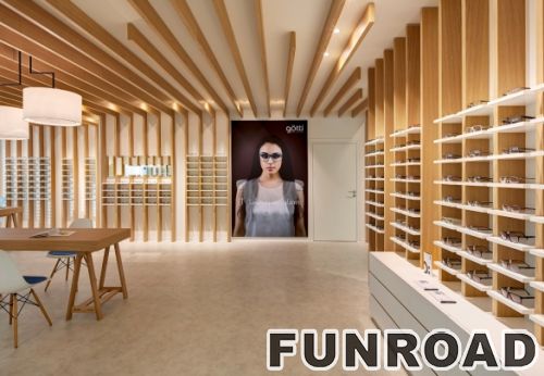 New Brand Sunglass Display Showcase for Optical Store Design