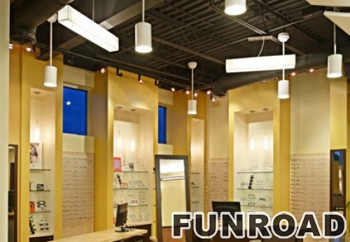 Brand Optical Display Showcase for Sunglass Store Design