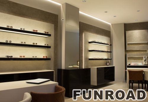 New Optical Display Showcase for Sunglass Store Design