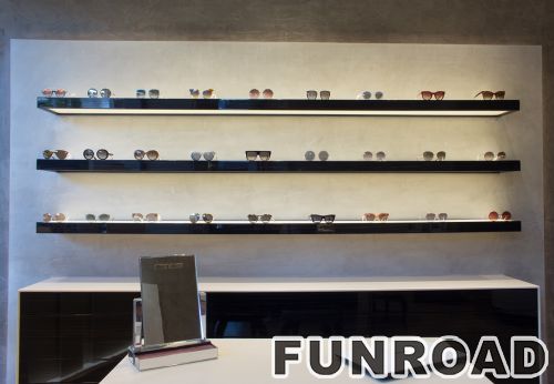 New Optical Display Showcase for Sunglass Store Design