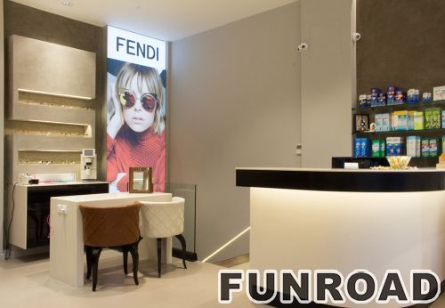 New Optical Display Showcase for Sunglass Store Design