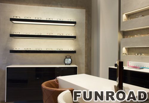 New Optical Display Showcase for Sunglass Store Design