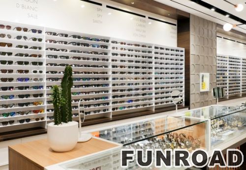 New Optical Display Showcase for Sunglass Store Design