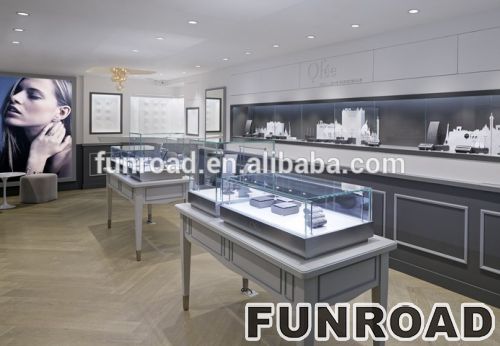 Jewellery Shop Showcase Design for Jewellery Showcase Display